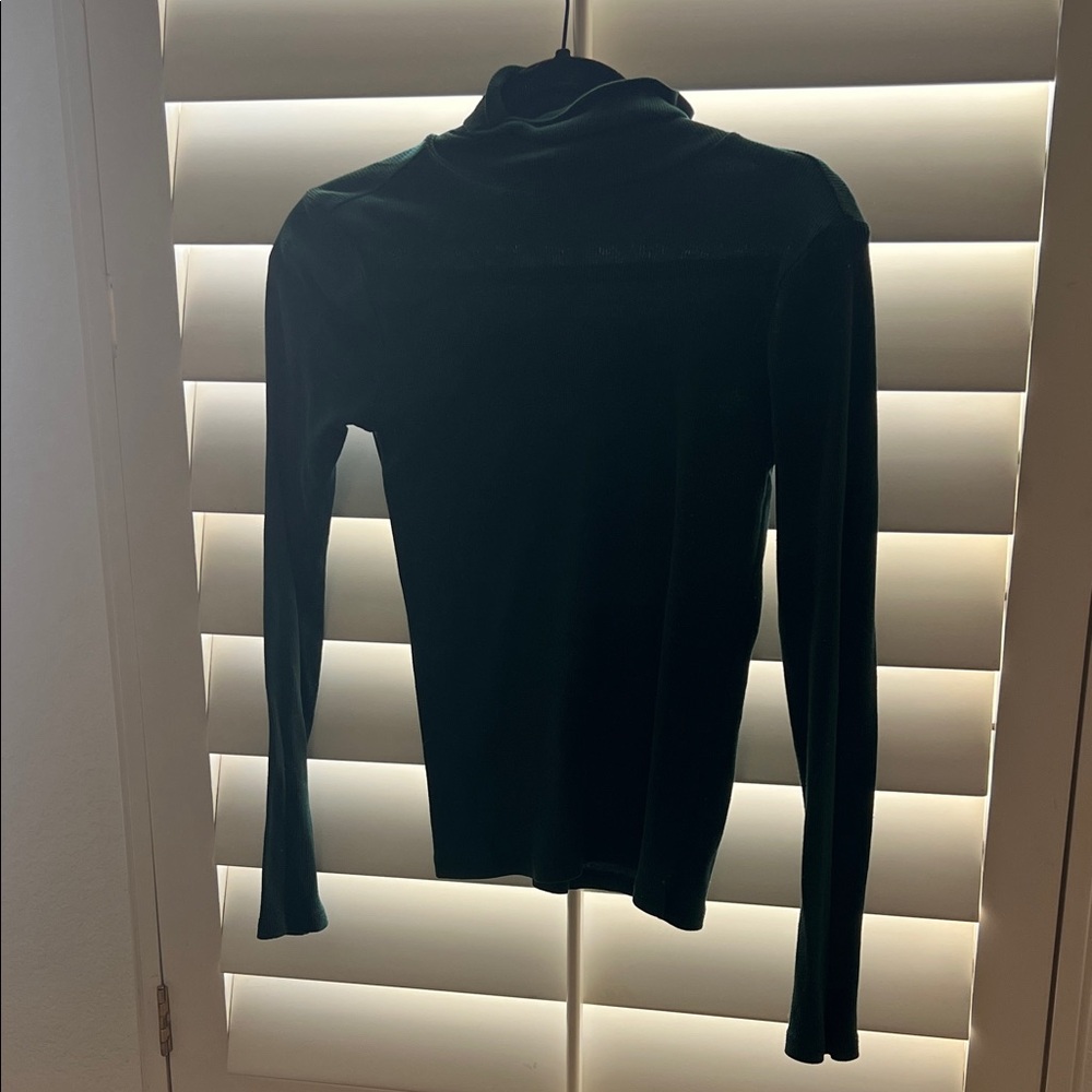 BP Dark Green Long Sleeve Top